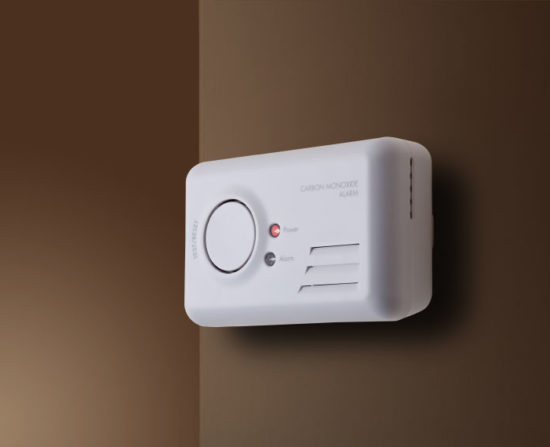 installed carbon monoxide detector